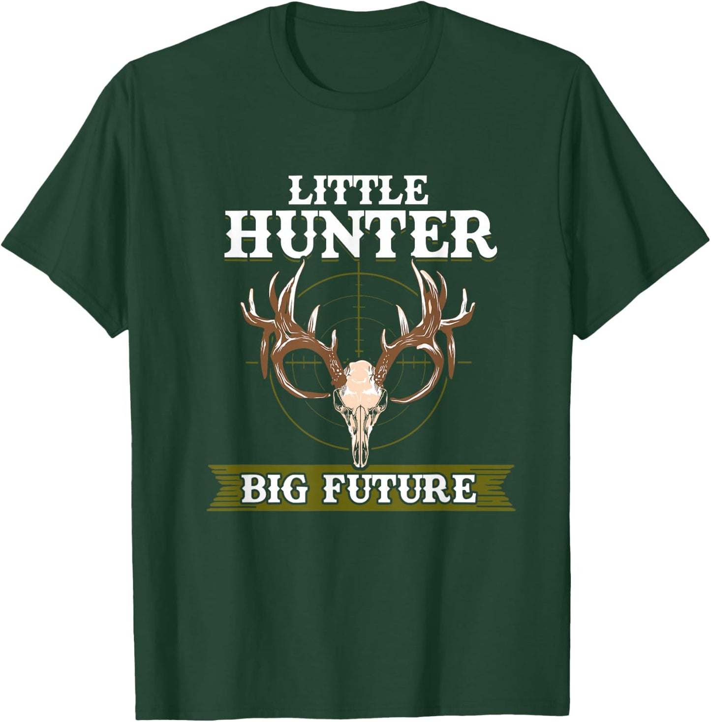 Kids Hunting Little Deer Hunter T Shirt Gift T-Shirt - T-Shirt | Forest