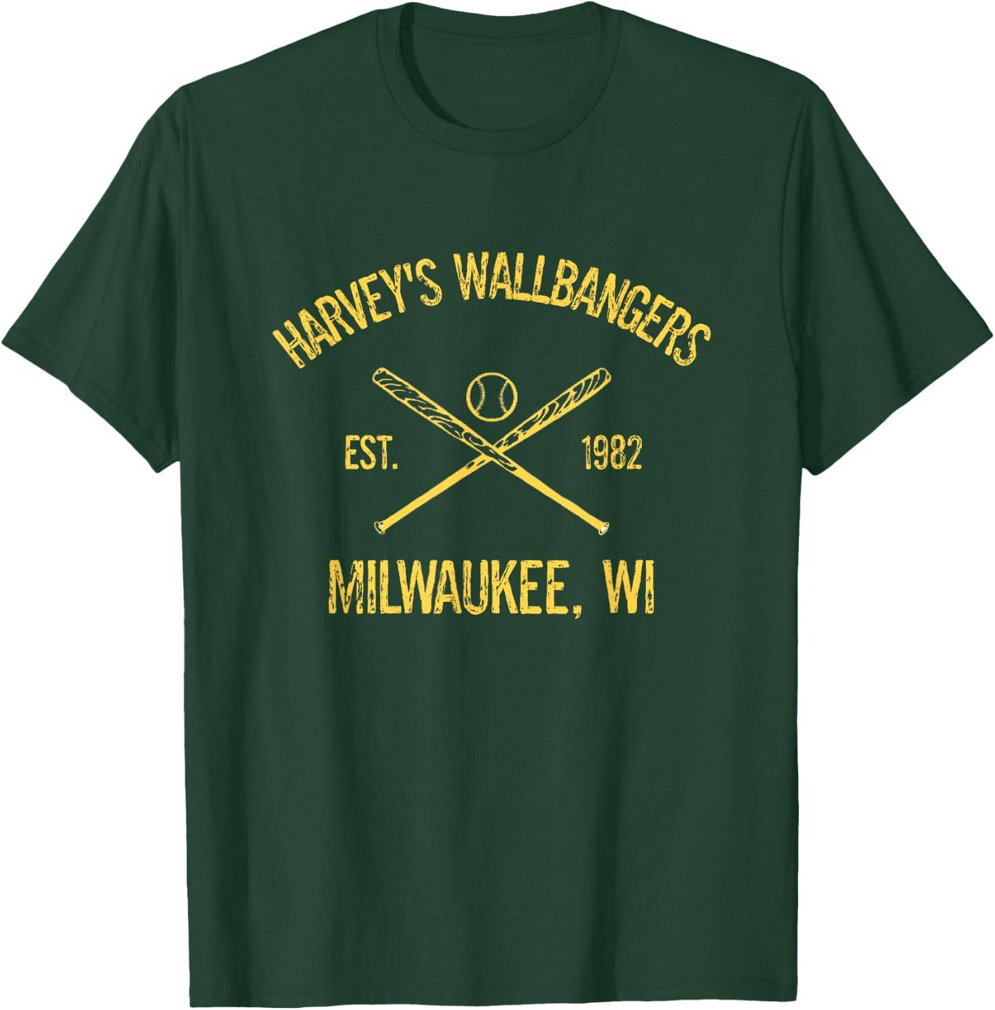 Milwaukee Baseball Harvey’s Wallbangers T-Shirt - T-Shirt | Forest
