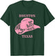 Pink Houston Texas Cowgirl Hat T-Shirt - T-Shirt | Forest