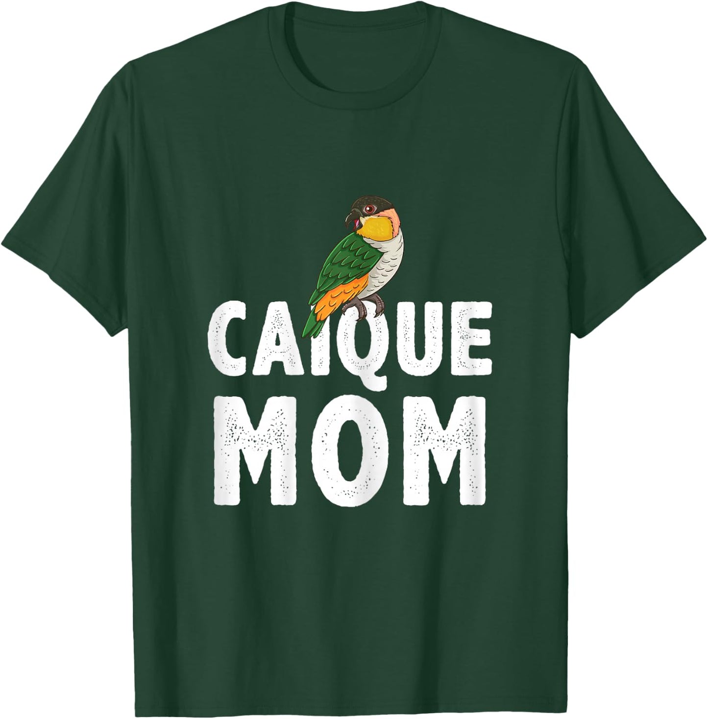 Caique Mom Caique Parrot T-Shirt - T-Shirt | Forest
