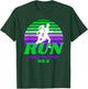 Run Dopey Challenge Sunset Marathon Runner Graphic T-Shirt - T-Shirt | Forest