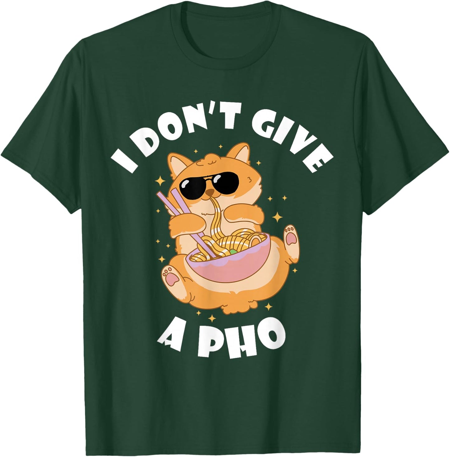 I Don't Give Vietnamese Food Bowl Pho Noodle Soup Lover T-Shirt - T-Shirt | Forest