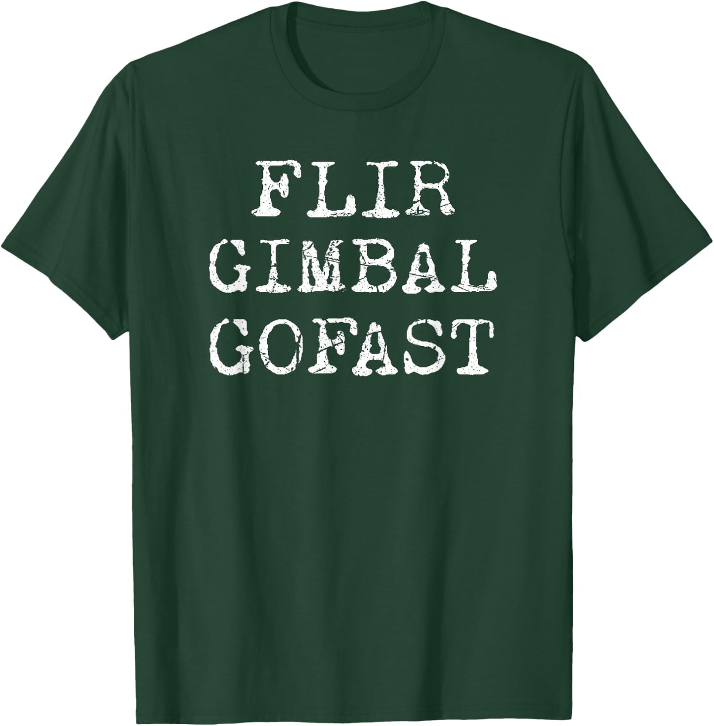 Flir GImbal Gofast TicTac Go Fast UFO UAP Encounters T-Shirt - T-Shirt | Forest