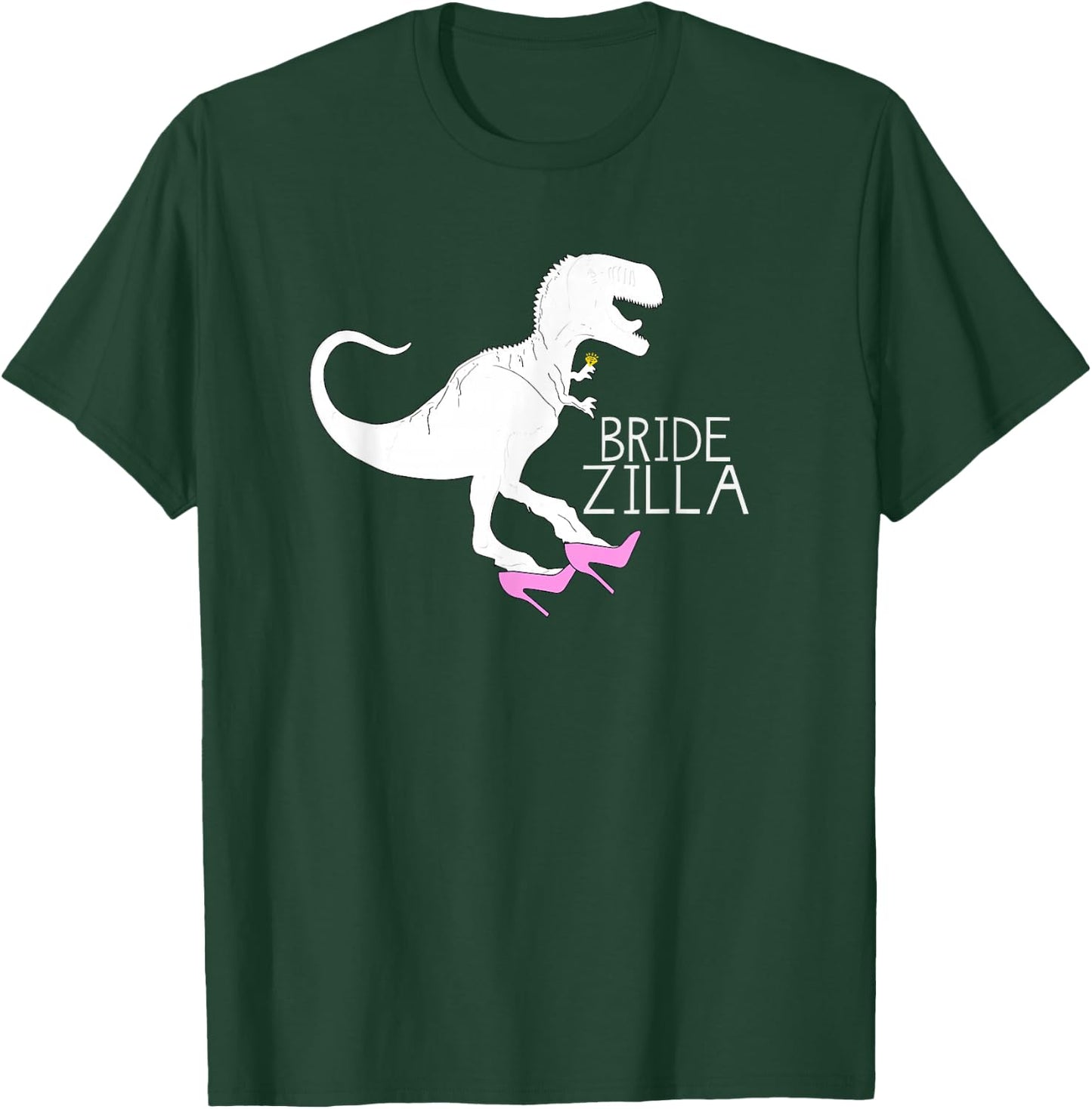 BRIDEZILLA Shirt | Funny Wife To Be Bridal Party Gift T-Shirt - T-Shirt | Forest