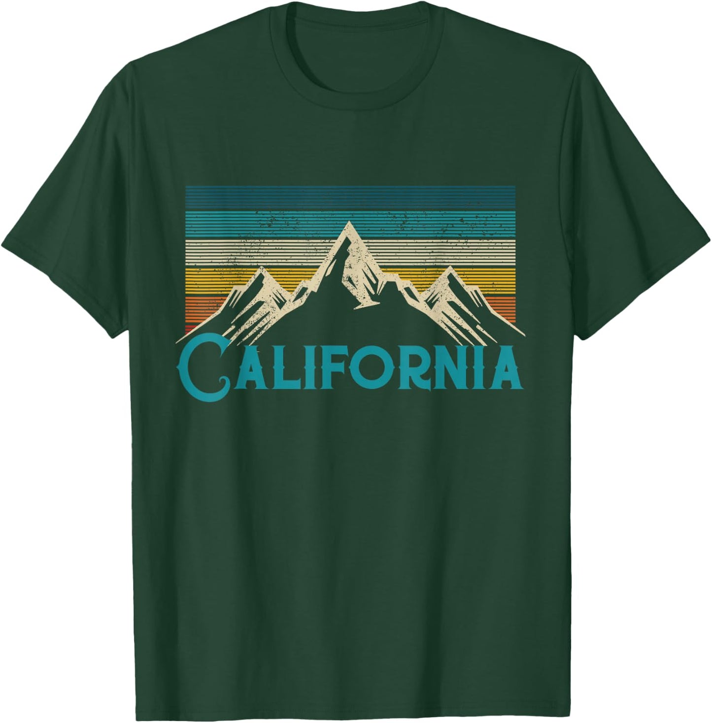 Vintage California Souvenir T-Shirt - T-Shirt | Forest
