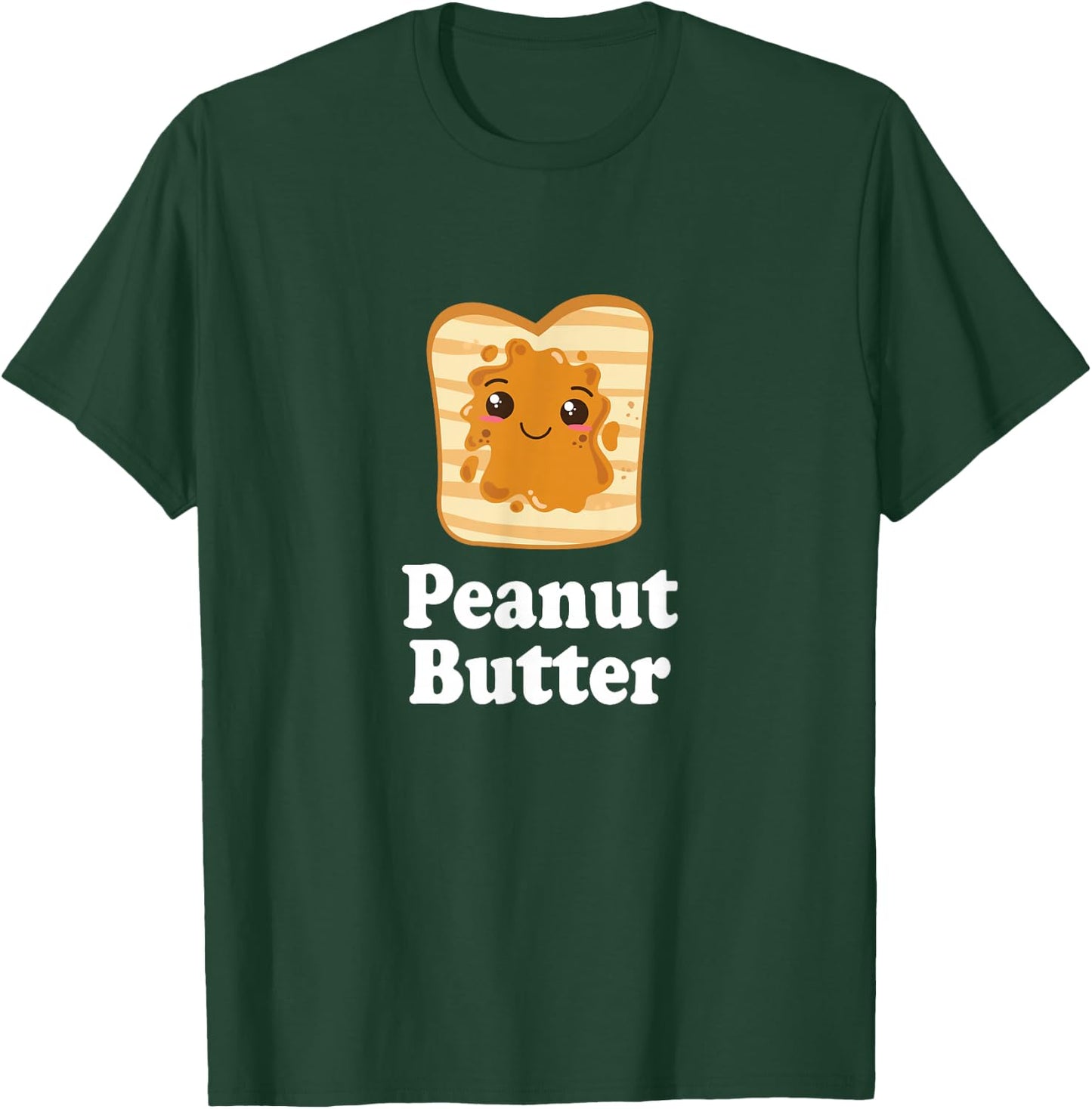 Peanut Butter & Jelly Him & Her Valentine Matching Couple T-Shirt - T-Shirt | Forest