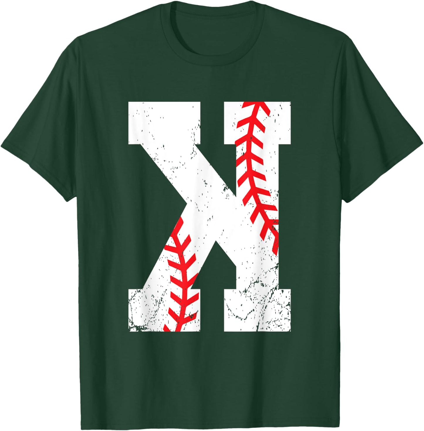 Baseball Softball Shirt Strikeout Pitcher K Coach Sports T-Shirt - T-Shirt | Forest