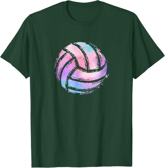 Volleyball Team Sports - Beach Volleyball Player Men Women Girls Kids T-Shirt - T-Shirt | Forest