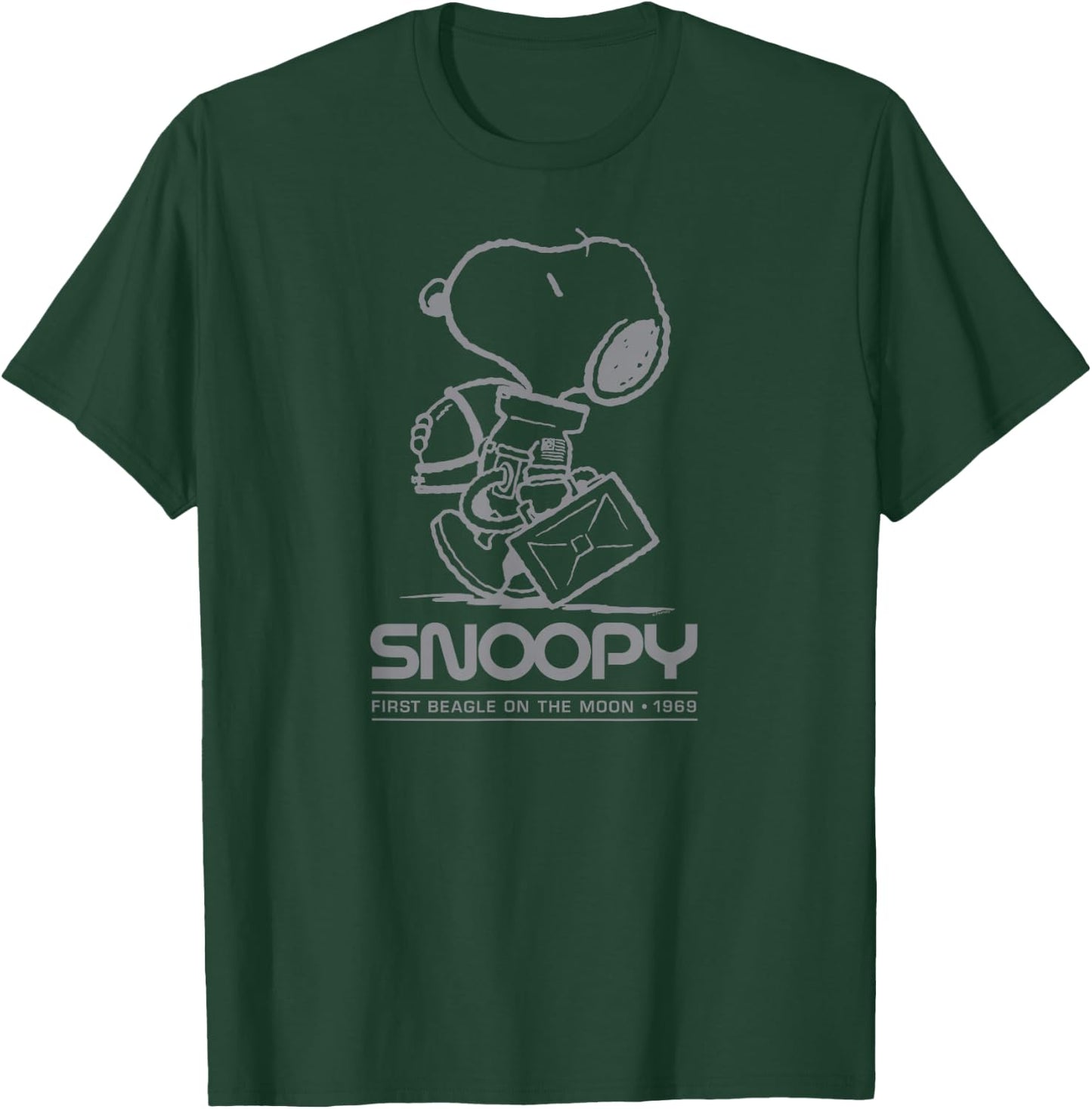 Peanuts Foil Spacesuit Snoopy T-Shirt - T-Shirt | Forest