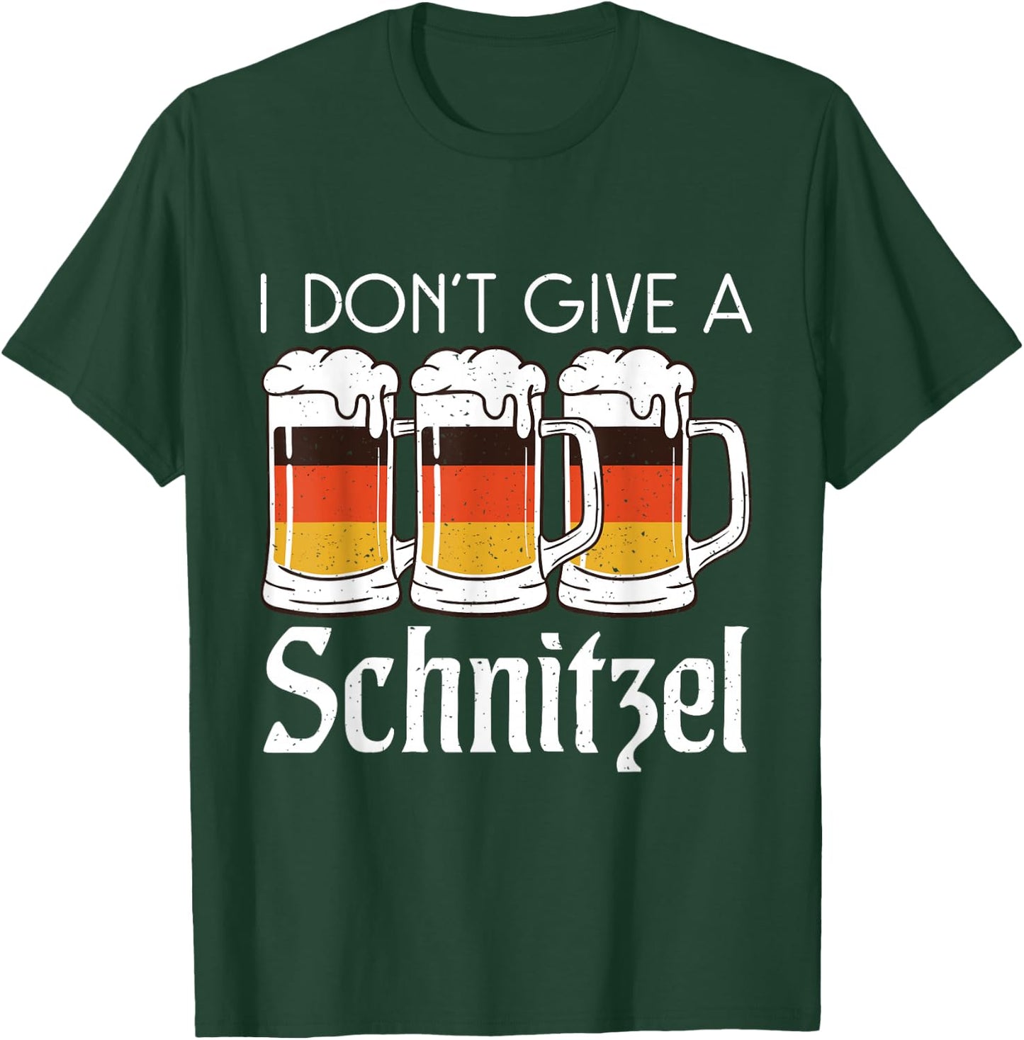 I dont give a Schnitzel Funny German Schnitzel T-Shirt - T-Shirt | Forest