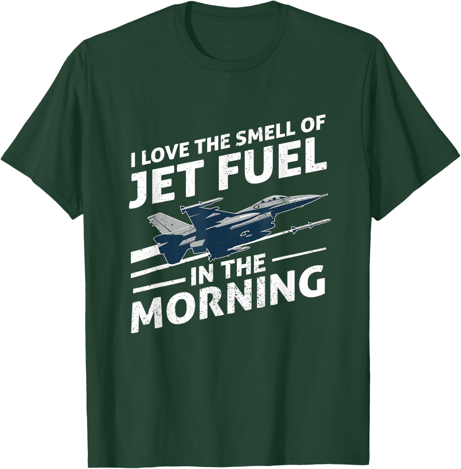 I Love The Smell Of Jet Fuel In The Morning At Busy Airport T-Shirt - T-Shirt | Forest