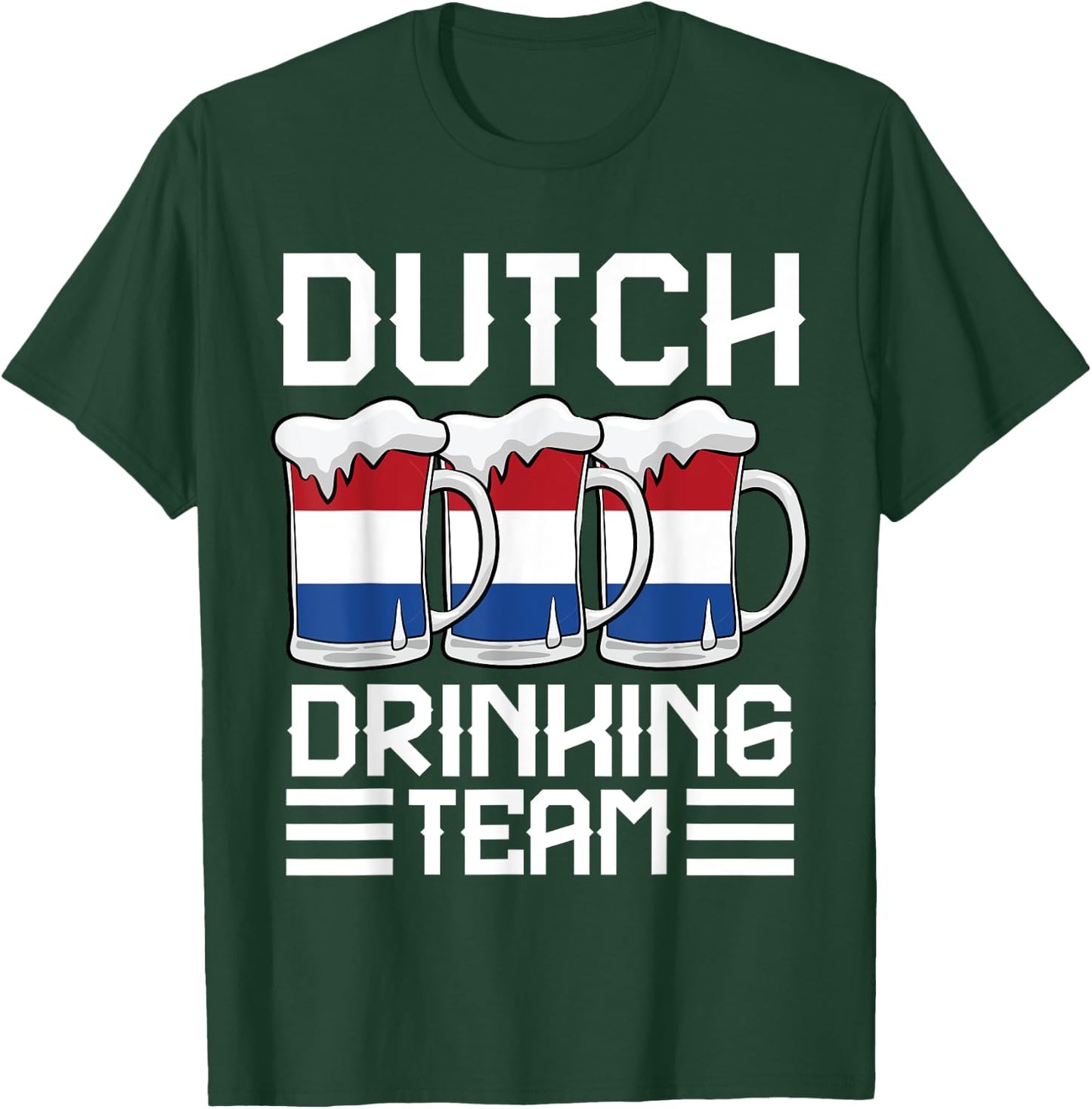 Dutch Drinking Team Netherlands T-Shirt - T-Shirt | Forest