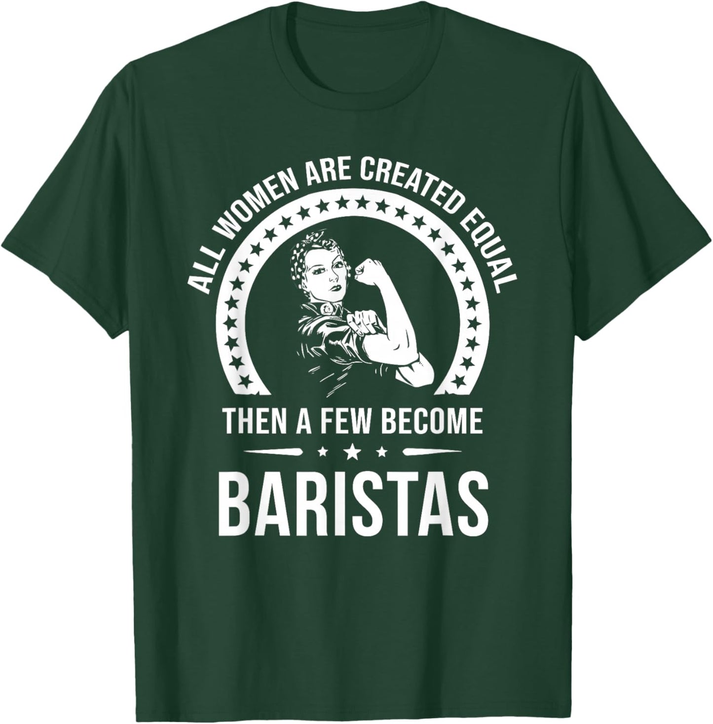 Barista Shirts | Barista T-Shirt - T-Shirt | Forest