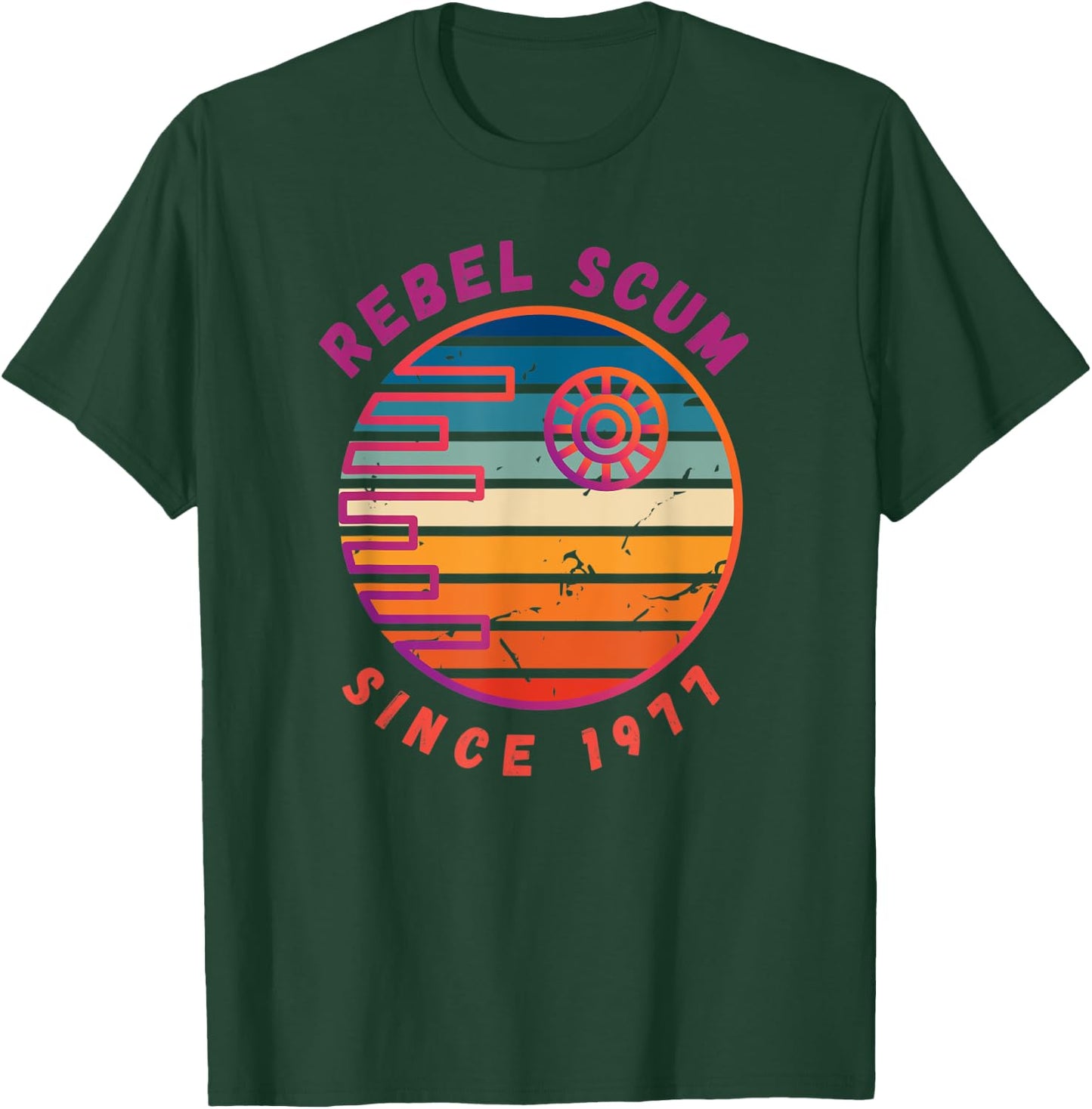 Funny 70`s Sci-Fi Movie Geek Mom Dad Brother Sister T-Shirt - T-Shirt | Forest
