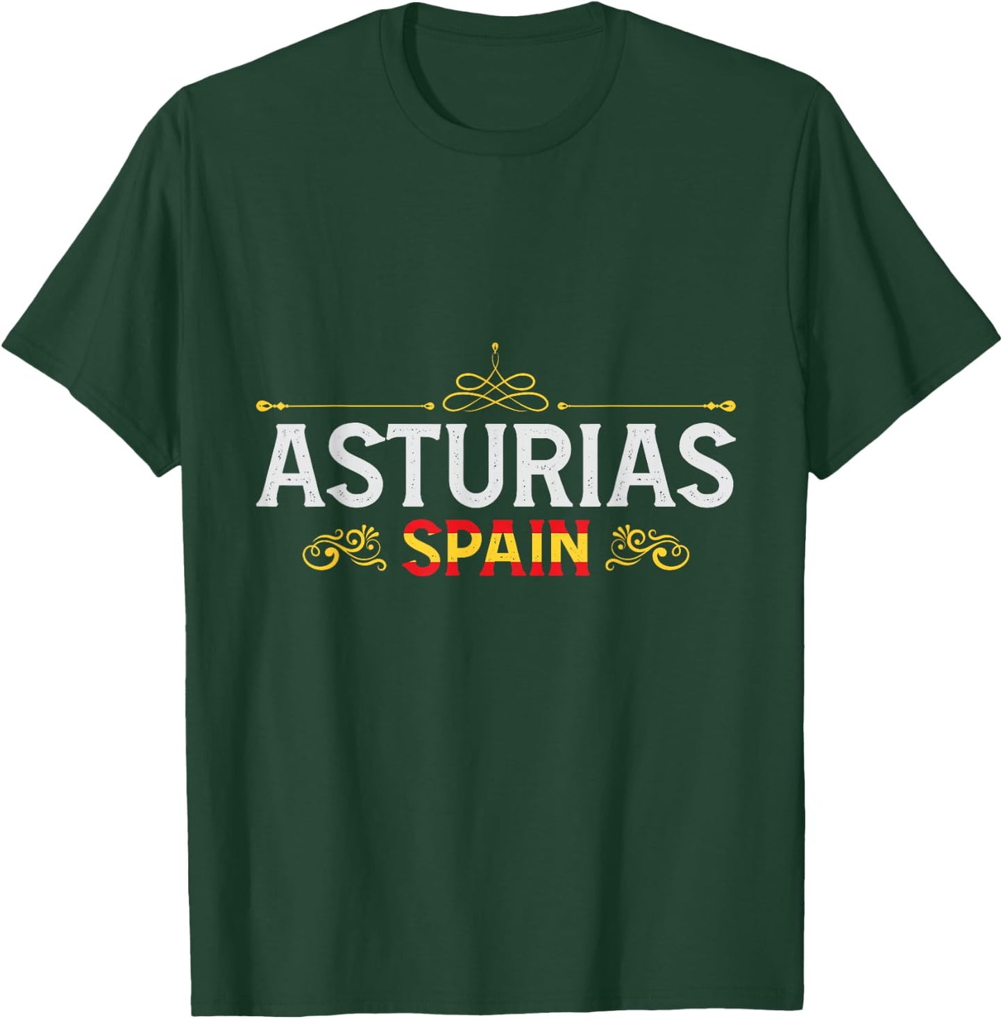 Asturias Spain - Asturias Memories of Asturias T-Shirt - T-Shirt | Forest