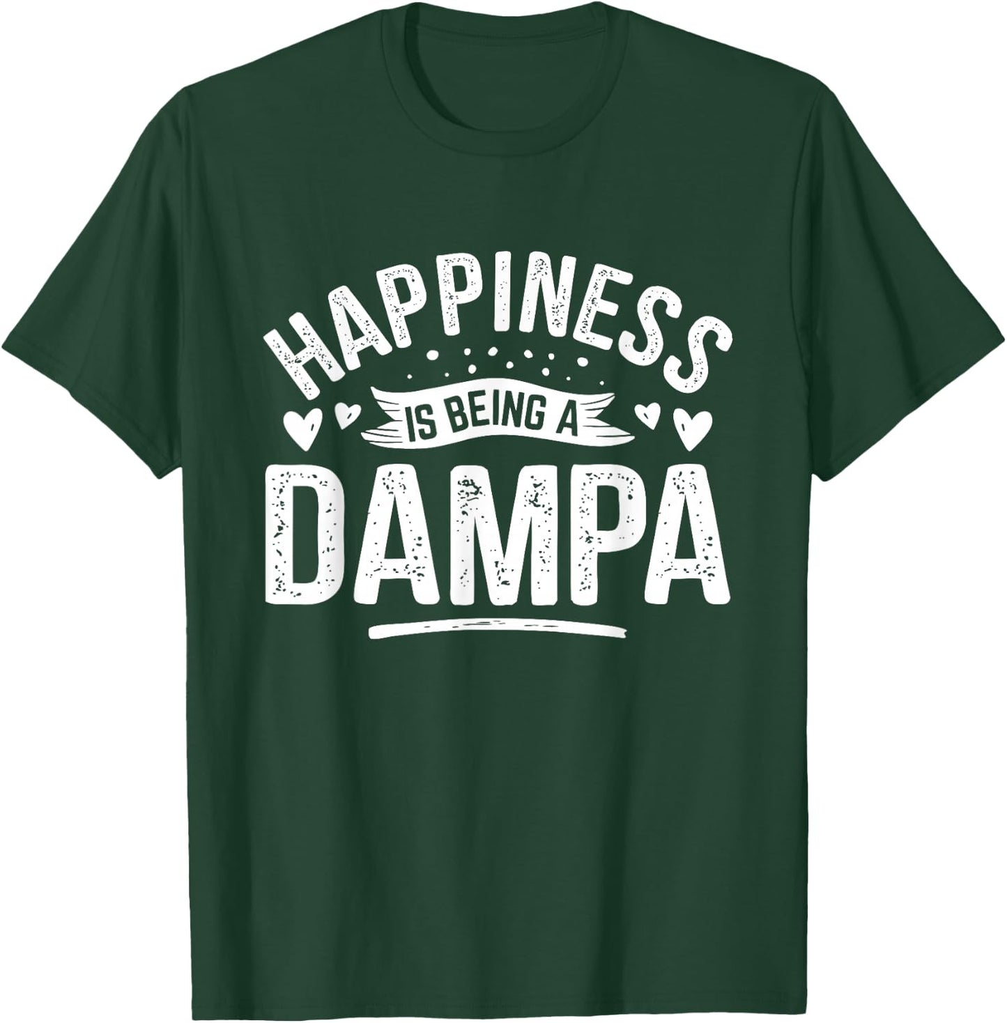 Happiness Is Being A Grandpa Great DAMPA POPO T-Shirt - T-Shirt | Forest