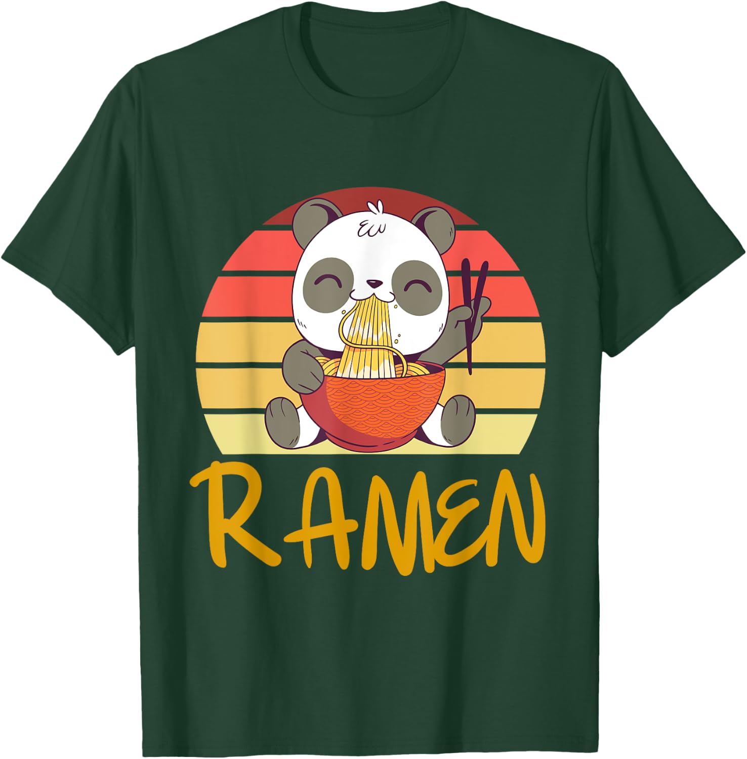 Maruchan Ramen Noodles Large Ramen Noodles Chicken Ramen T-Shirt - T-Shirt | Forest