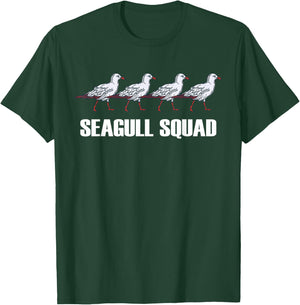Seagull Squad Flocks Of Seagull Team Terns Seagull Lover T-Shirt - T-Shirt | Forest