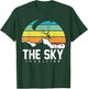 The Sky is Calling | Skydiving Skydive Sky Diving Skydiver T-Shirt - T-Shirt | Forest