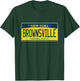 Brownsville Brooklyn New York NY Neighborhood License Plate T-Shirt - T-Shirt | Forest