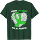 I Wear Lime Green For My Husband Lymphoma Cancer Awareness T-Shirt - T-Shirt | Forest
