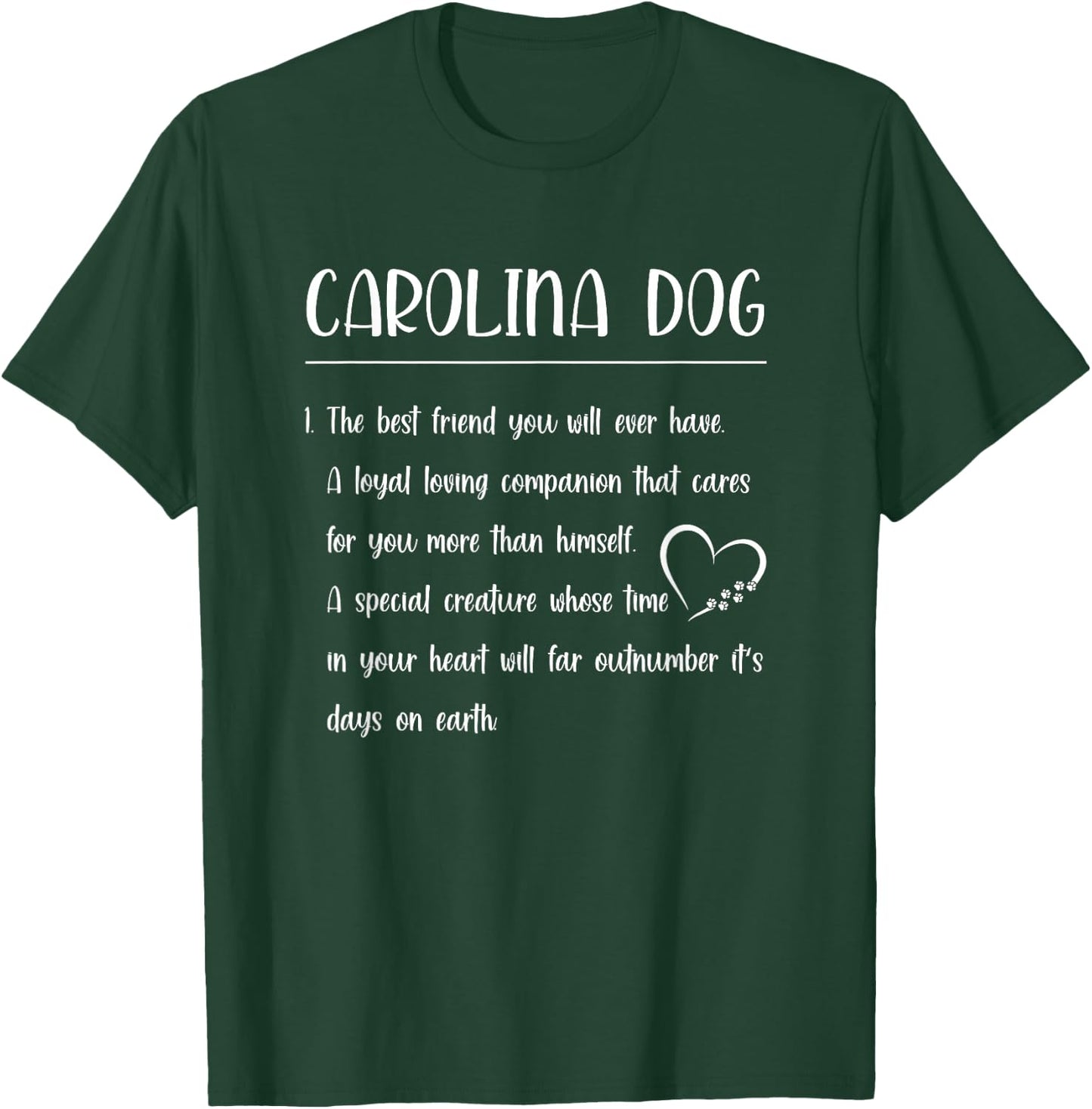 The Best Friend You Will - Definition Carolina Dog T-Shirt - T-Shirt | Forest
