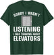 Cool Elevator Art Men Women Inspector Mechanic Maintenance T-Shirt - T-Shirt | Forest