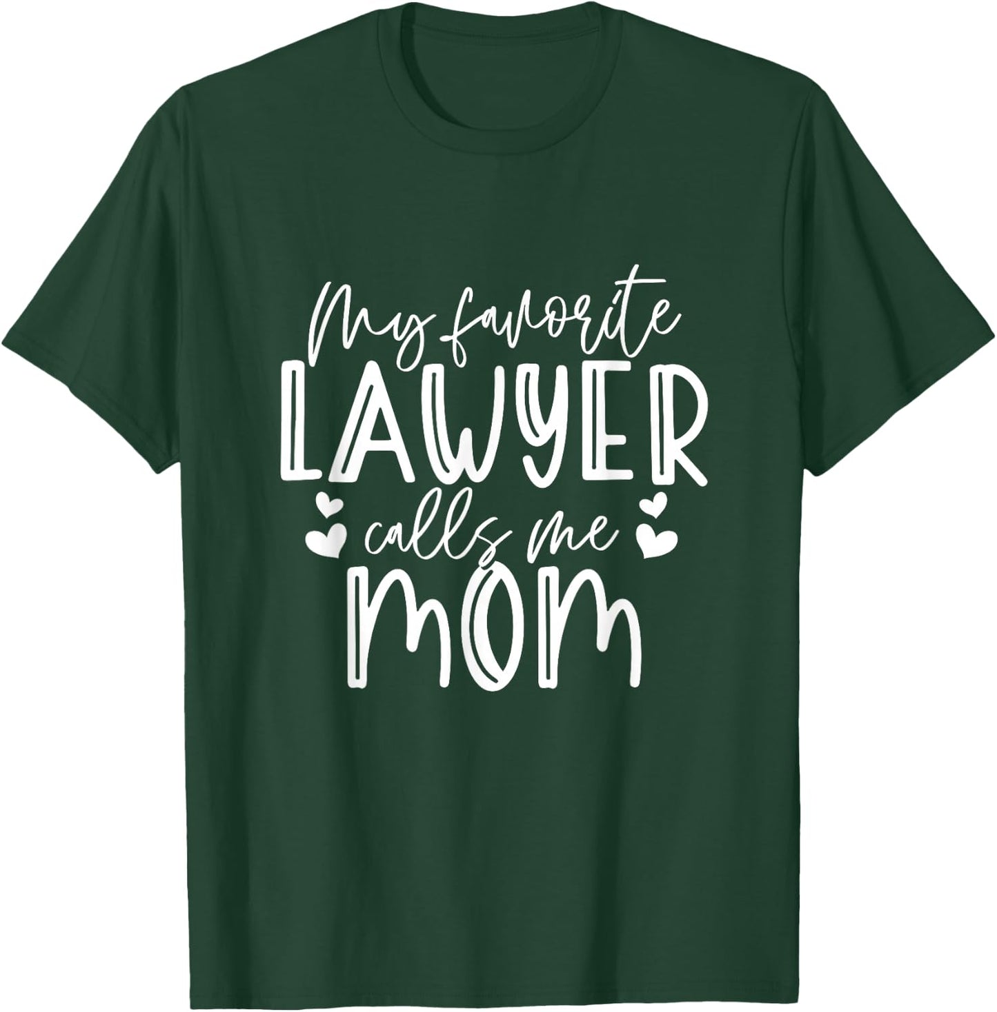 Lawyer Mom Law School Student Lawyer Graduation Face T-Shirt - T-Shirt | Forest