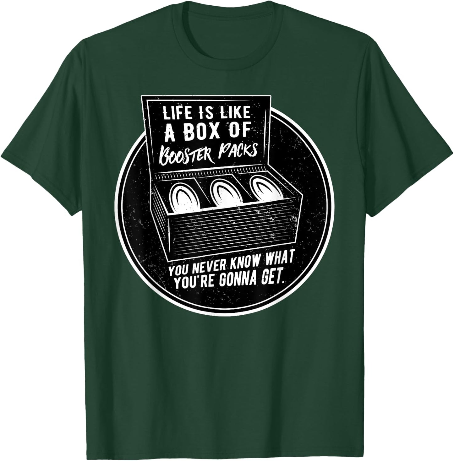Booster Pack Life - TCG Trading Card Game Gift T-Shirt - T-Shirt | Forest