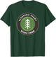 Sleeping Giant State Park Connecticut CT Tree Badge vacation T-Shirt - T-Shirt | Forest