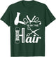 Hairstylist Hair Salon Cosmetology School Graduation Gift T-Shirt - T-Shirt | Forest