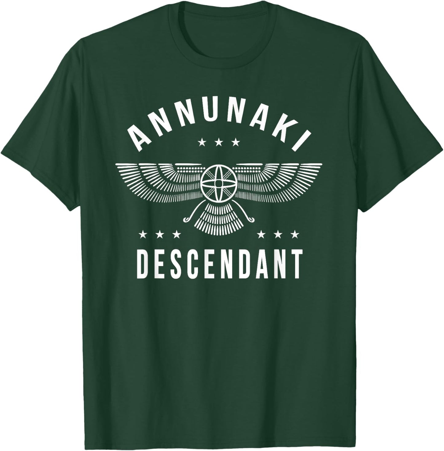 Annunaki Descendant - Sumerian Alien Gods T-Shirt - T-Shirt | Forest