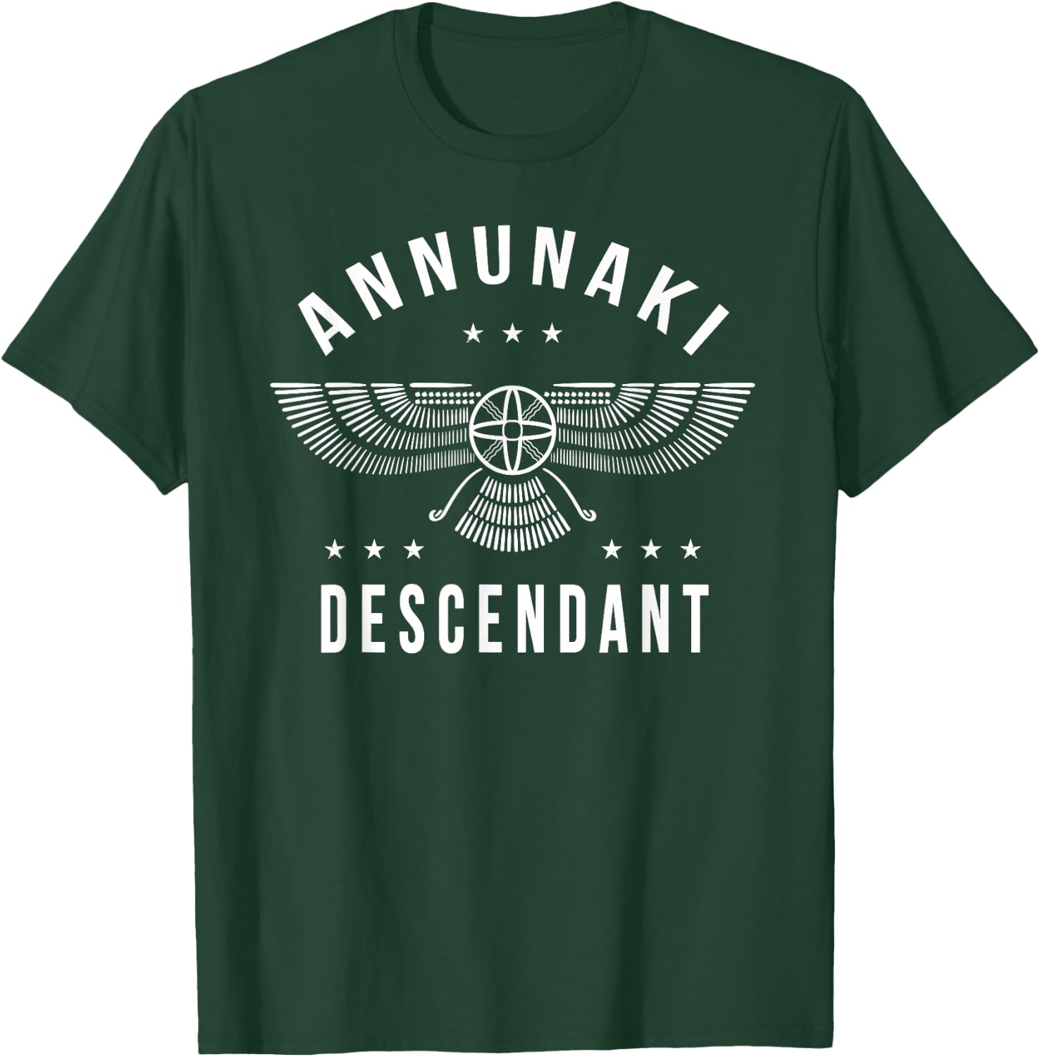 Annunaki Descendant - Sumerian Alien Gods T-Shirt - T-Shirt | Forest