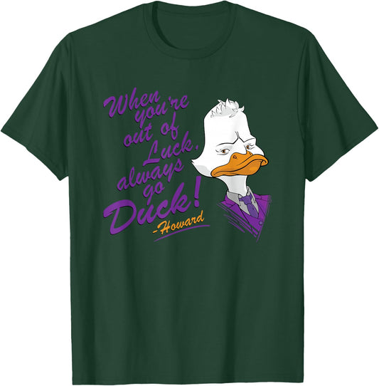 Marvel WHAT IF...? Howard The Duck Always Go Duck T-Shirt - T-Shirt | Forest