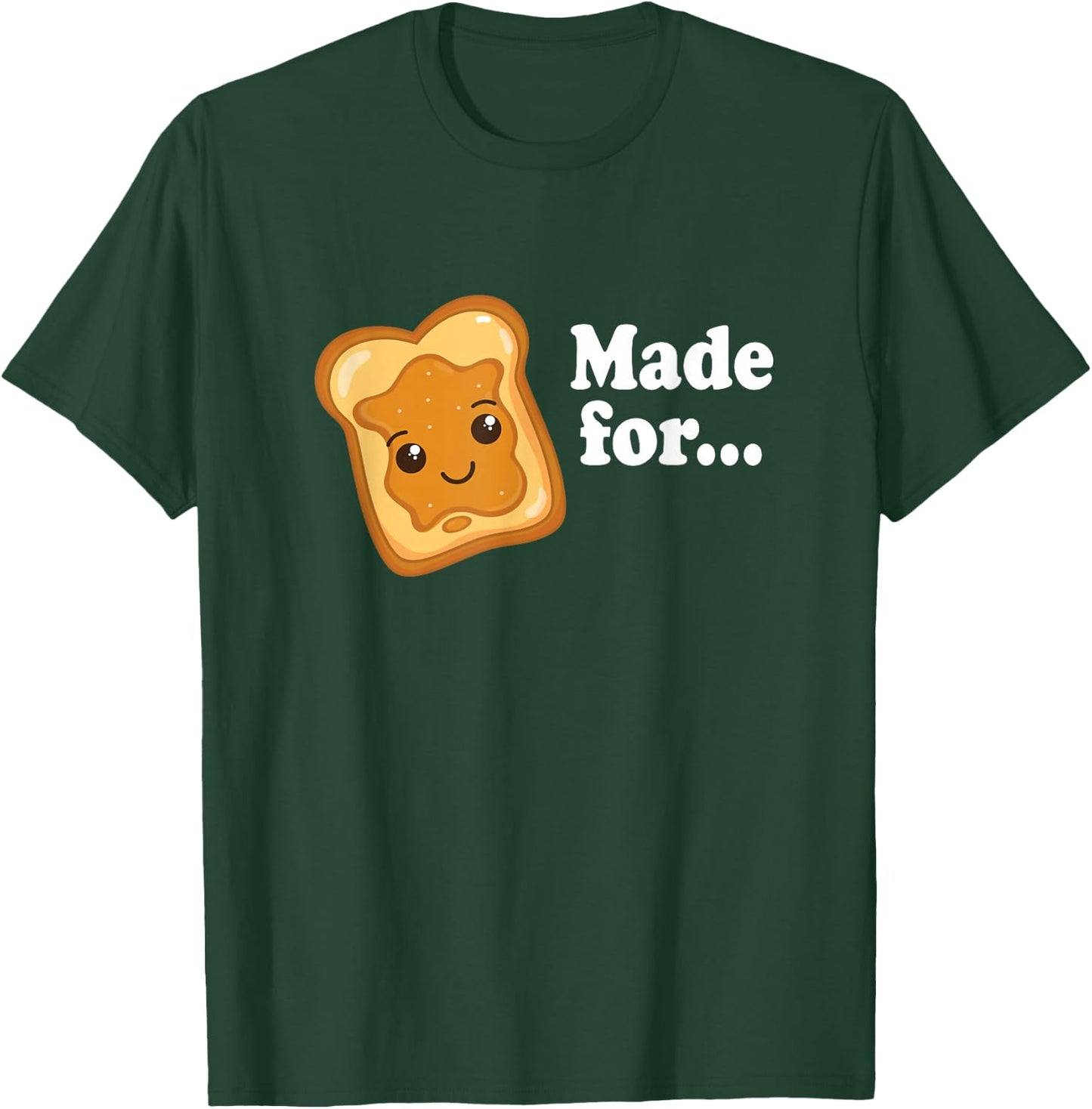 Jelly & Peanut Butter Men Women Valentine Matching Couple T-Shirt - T-Shirt | Forest