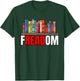 Frea-dom Anti Ban Books I Read Banned Books Freedom Book T-Shirt - T-Shirt | Forest