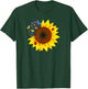 Sunflower, Ladybug, Butterflys, Design T-Shirt - T-Shirt | Forest