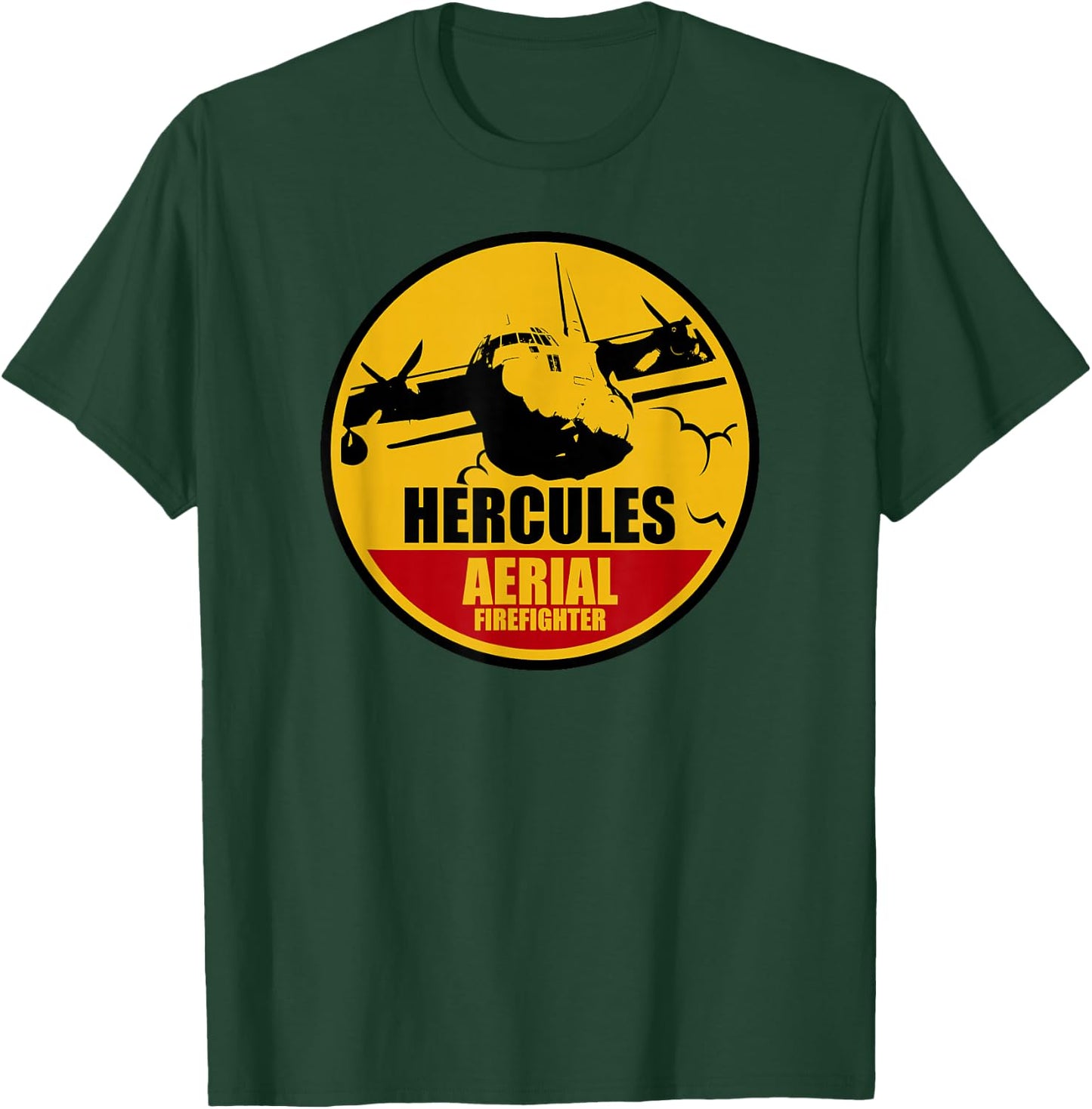 Hercules Aerial Firefighter T-Shirt - T-Shirt | Forest
