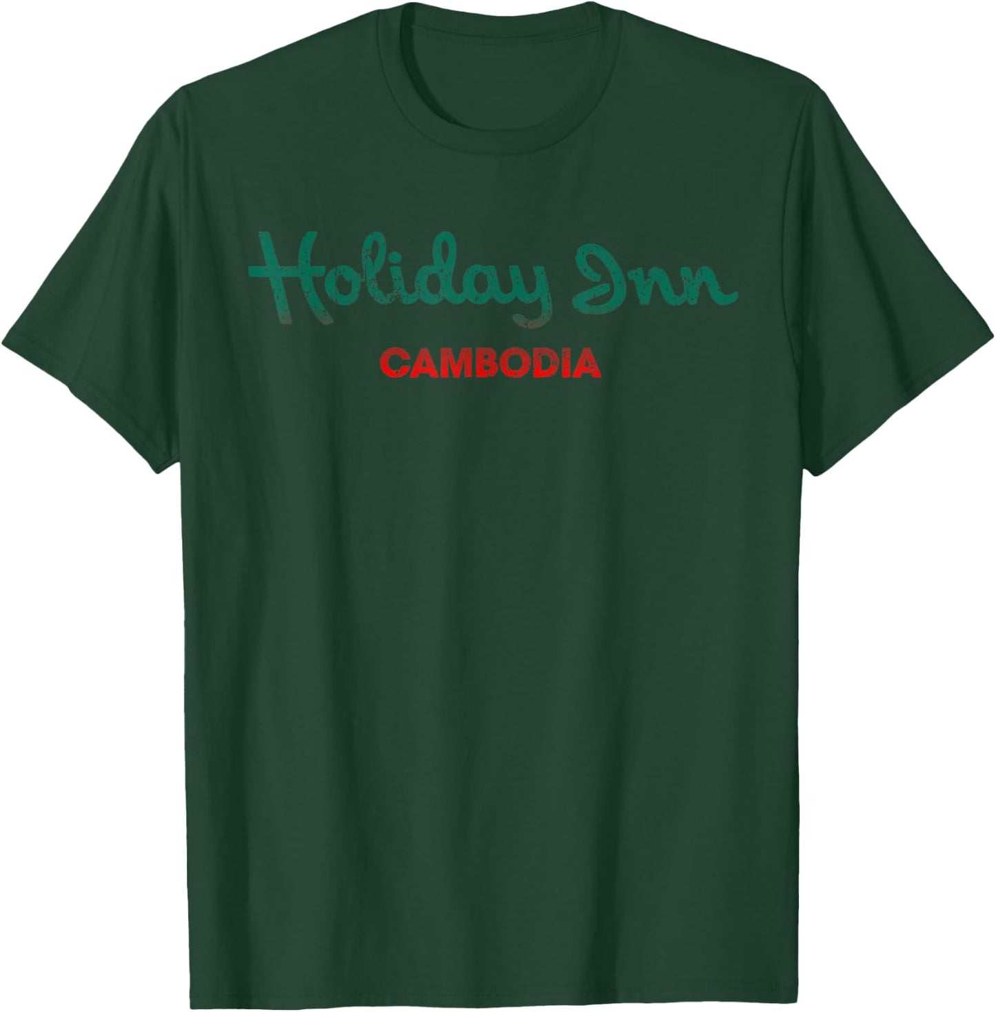 Vintage Holiday in Cambodia T-Shirt - T-Shirt | Forest