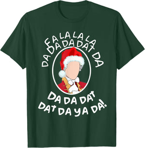 Fa la la la Dat Da Ya Da, A. HAM Musical Holiday Humor T-Shirt - T-Shirt | Forest