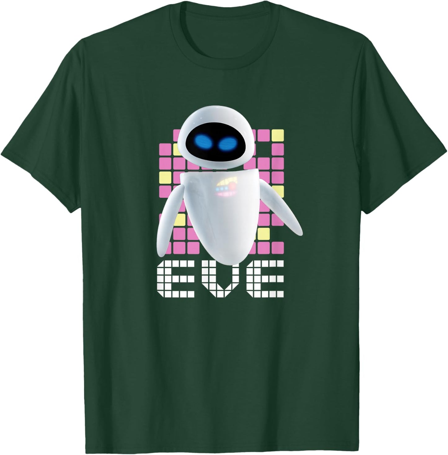 Disney Pixar WALL-E Geometric EVE T-Shirt - T-Shirt | Forest