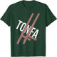 Tonfa - Tong Fa Pair - Okinawan Fighting T-Shirt - T-Shirt | Forest