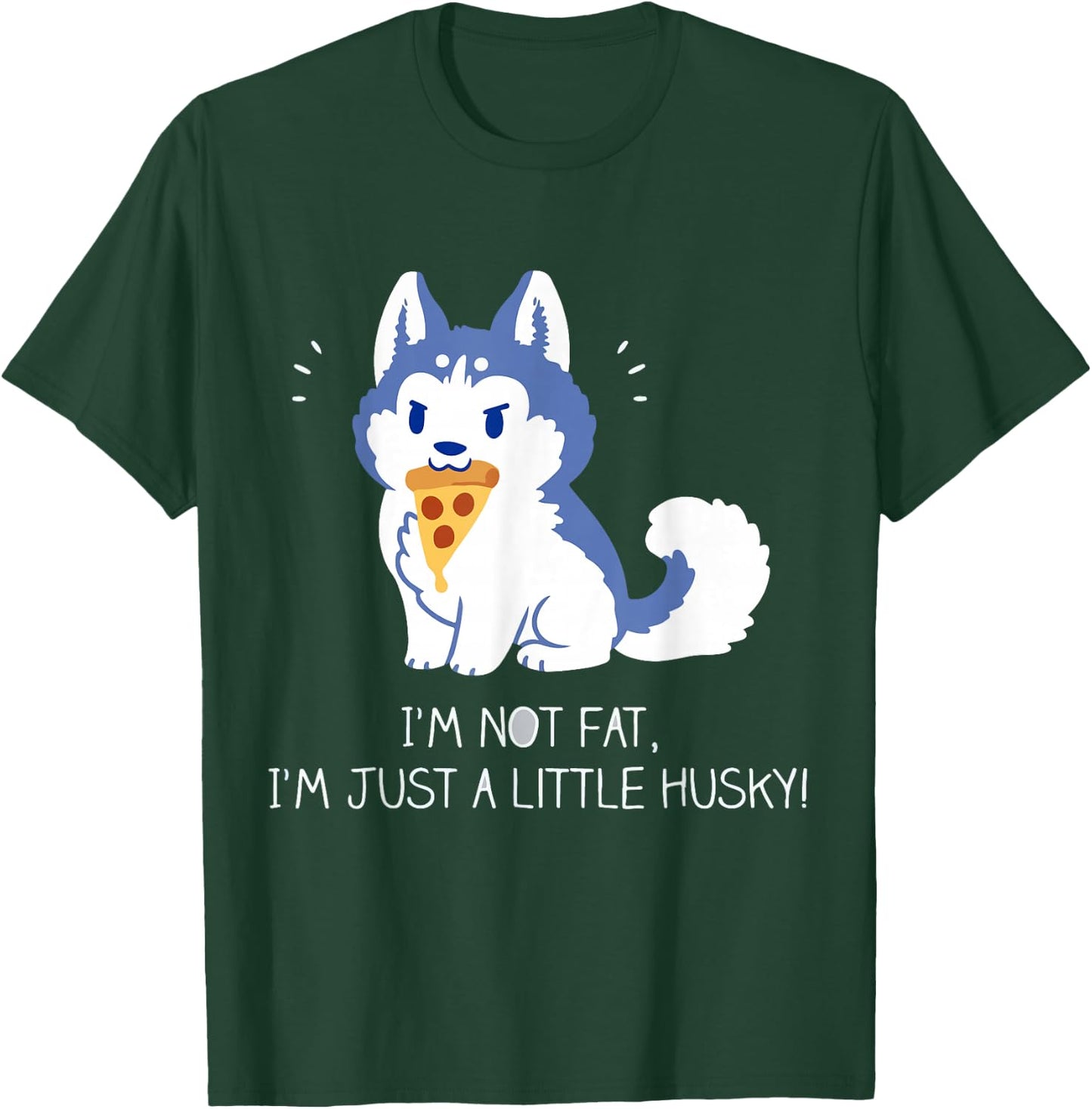 I'm not fat, I'm just a little husky! Women T-Shirt - T-Shirt | Forest
