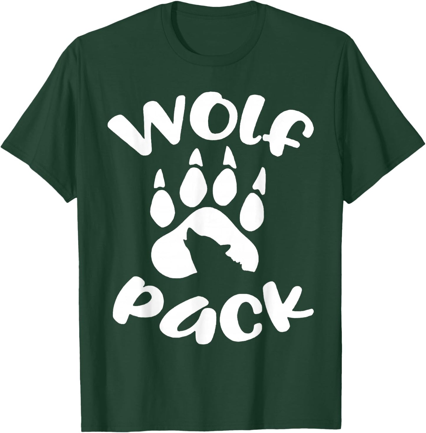 Wolf Pack Wolf Family Matching T-Shirt - T-Shirt | Forest