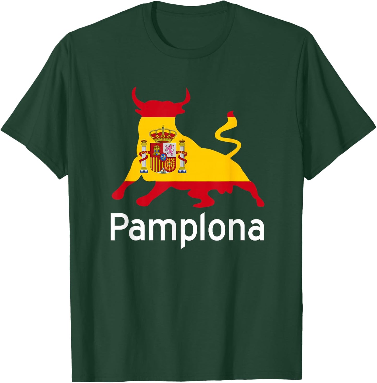 Pamplona Spain Running of the Bulls T-Shirt - T-Shirt | Forest