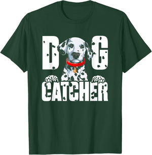 Soft Dog Catcher Costume Dalmatian Easy Family Costume T-Shirt - T-Shirt | Forest