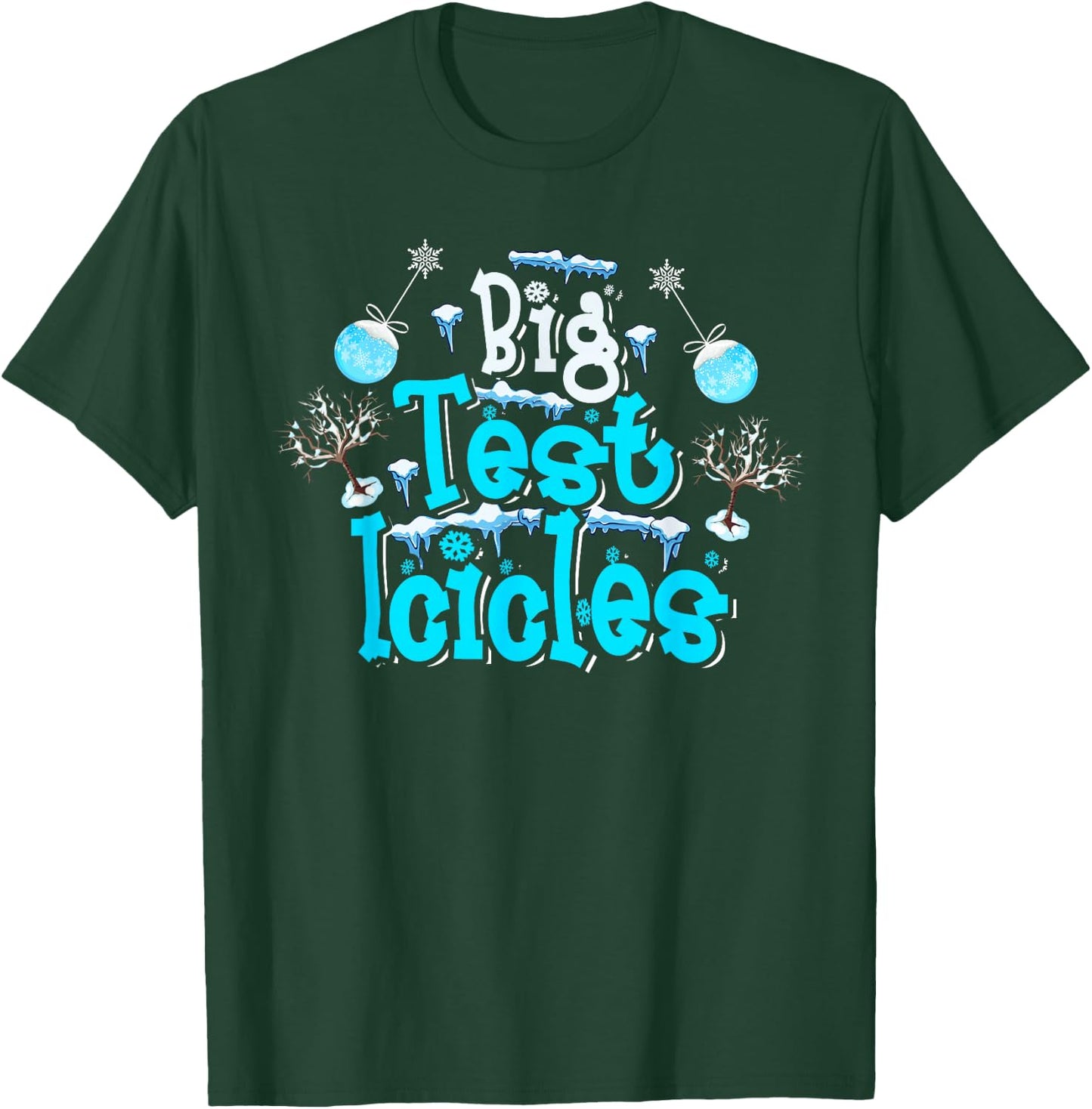 Polar Bear Plunge 2022 Costume Ice Swimming Big Test Icicles T-Shirt - T-Shirt | Forest