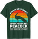 Vintage Peacock Bird Lover Retro Cute Peacock T-Shirt - T-Shirt | Forest