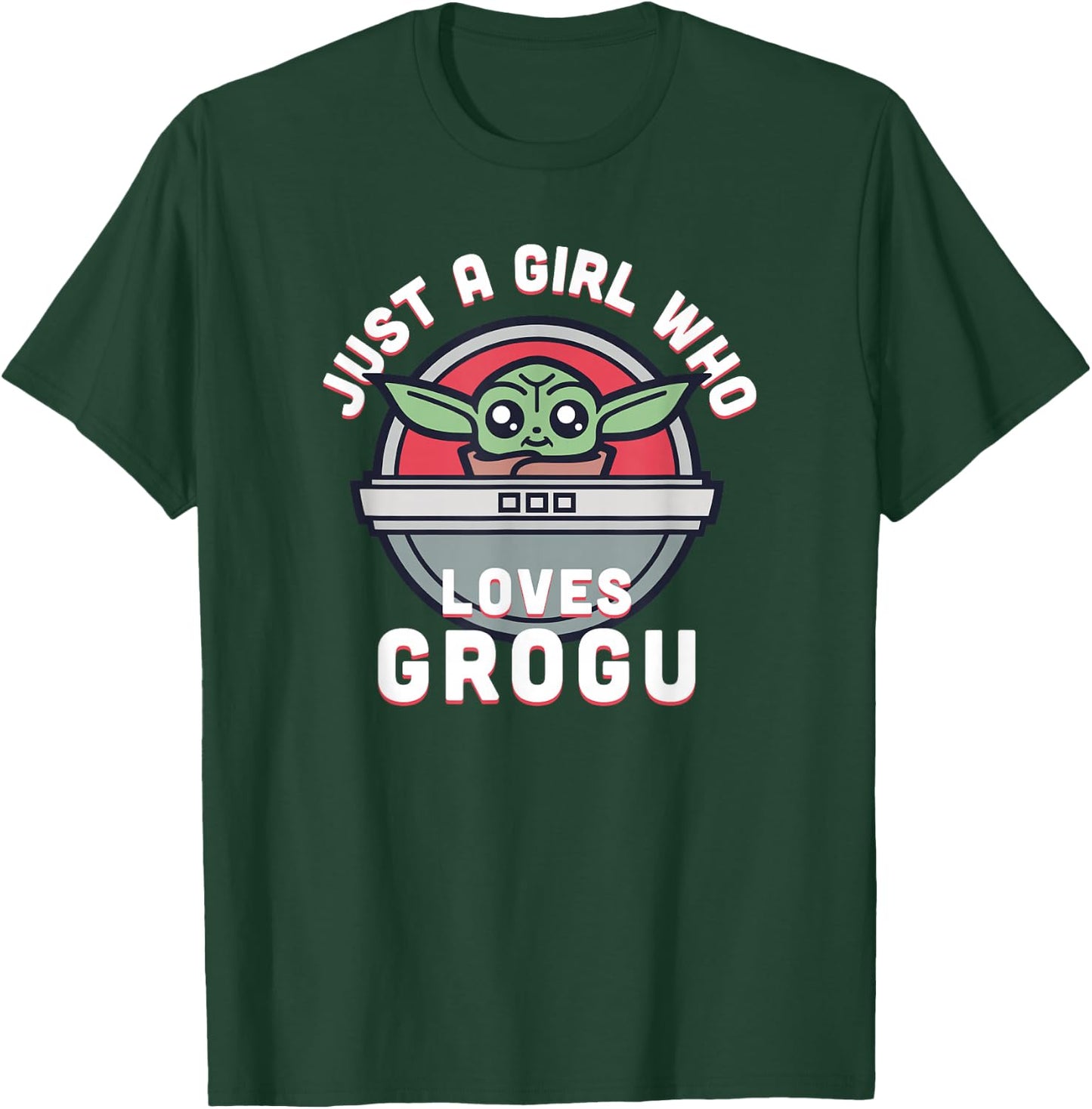 Star Wars: The Mandalorian Just A Girl Who Loves Grogu T-Shirt - T-Shirt | Forest