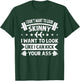 I Don't Want To Look Skinny Funny Workout Kick Your Gym Ass T-Shirt - T-Shirt | Forest